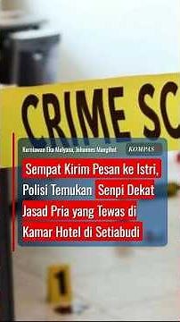 Sempat Kirim Pesan, Polisi Temukan Senjata Api Dekat Jasad Pria yang Tewas di Kamar Hotel #short