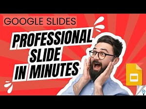 How to Create Stunning Google Slides IN FEW MINUTES!