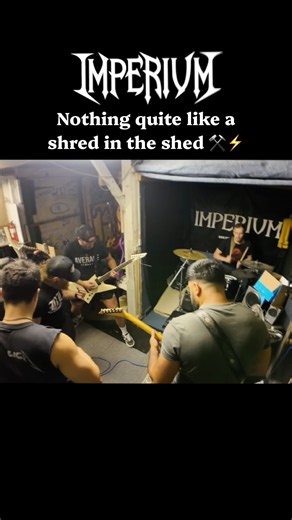 Nothing Quite Like A Shred In The Shed ⚒️⚡️