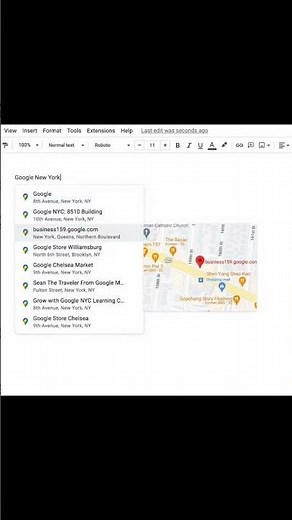 Google Maps Can Be In Your Google Docs ‪@Techkafever‬