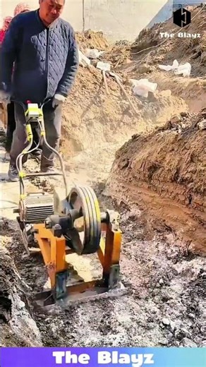 Machine Compaction Process | Leveling Soft Soil by Powerful Ground Impact