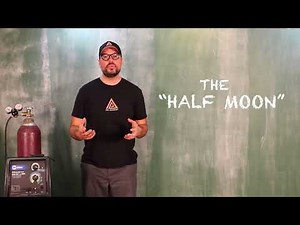 35. MIG welding. Puddle control weave pattern "Half Moon" intro