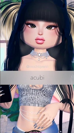ACUBI theme | dress to impress outfit ideas #dresstoimpress #roblox #dti