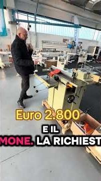 Occasione USATO 🔥 Minimax Lab 22 completa di frese | €2.800