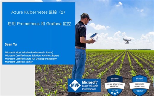 为Azure kubernetes配置prometheus和grafana监控