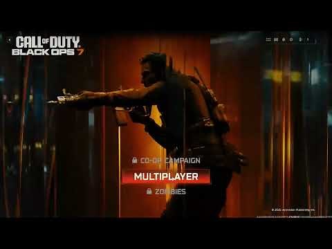 BLACK OPS 7 LOADING SCREEN & MAIN MENU GAMEPLAY - BO7
