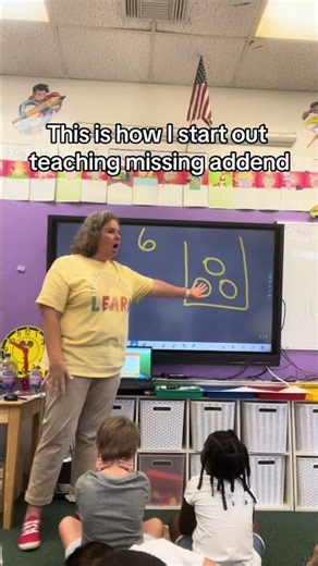 Engaging kindergarten math: master missing addends