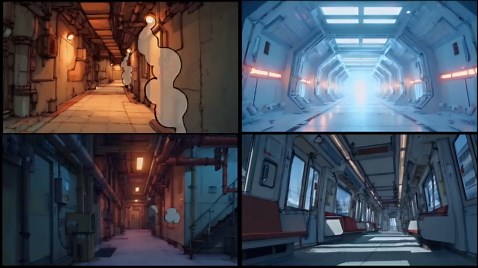 Sci-fi Transit Animated Background 4K | Futuristic Loop Video - Etsy