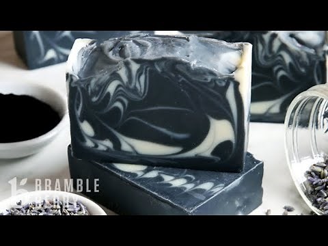 How to Make Lavender & Charcoal Soap - Natural Soap Recipe | Bramble Berry