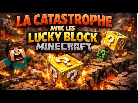 La catastrophe des Lucky Blocks sur Minecraft