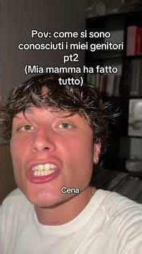 come si sono conosciuti i miei genitori pt2 #perte #neiperte #divertente #mamma #seltsam