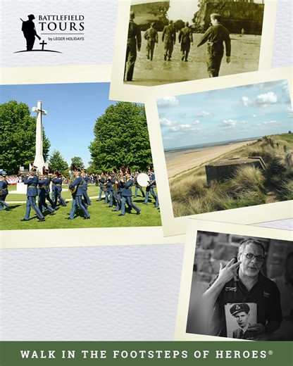 Hear the stories held in stillness – expert‑led WW2 battlefield tours, curated with care. | Leger Holidays