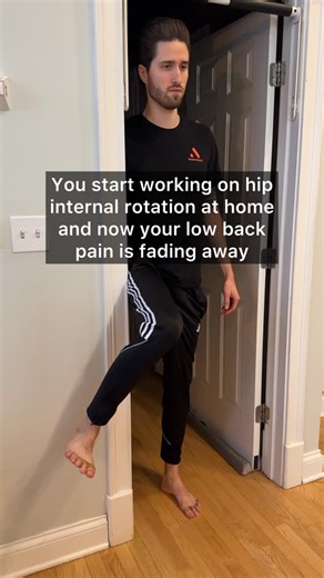 Anytime Mobility | Your hips and back are closely linked! Working on your hips can help your low back. Try this move for one minute per side and in just a few... | Instagram