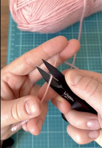 For every cast-off, fringe trim, and final thread ✂️ Our Midnight Edition Thread Snips are made for yarn crafts of every kind. Here's how to get the most out of your thread snips! #sewingtiktok #knittok #knitting #sewingtutorial
