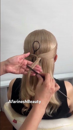 How to Style Half Updo in ONE Magical Move!