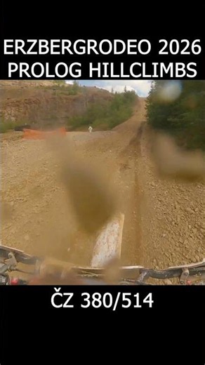 Erzbergrodeo 2026: Prolog hillclimbs - ČZ 380/514 #shorts