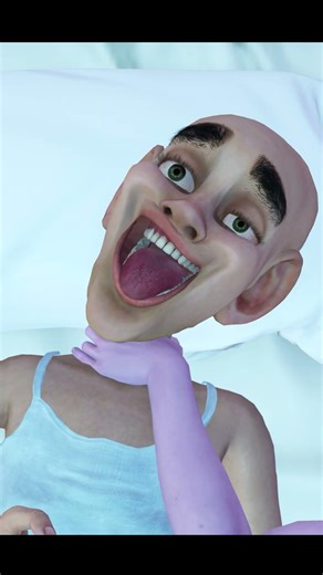 A strange, scary, and funny animated video