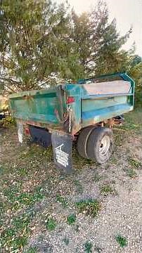 Homemade dump trailer