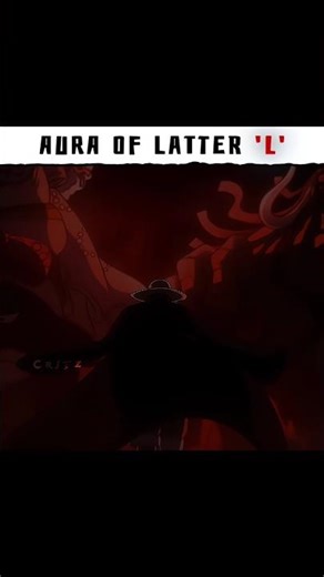 Aura of latter L 🤌🏻🔥 One piece - #short #trend #onepiece #levi #leluch
