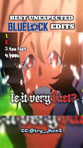 Ranking Best Unexpected Blue Lock Edits Part 73 #bluelock #anime #bluelockedit