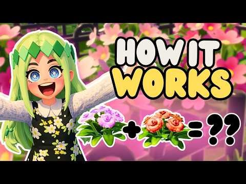 How Flower Crossbreeding REALLY Works in Heartopia 🌸
