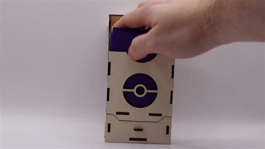 Laser Cut Deck Box Inspired by Pokemon | TCG Cards | Storage | Holder | Deck Box for 60 Cards | Accessories | Dice Drawer - Etsy