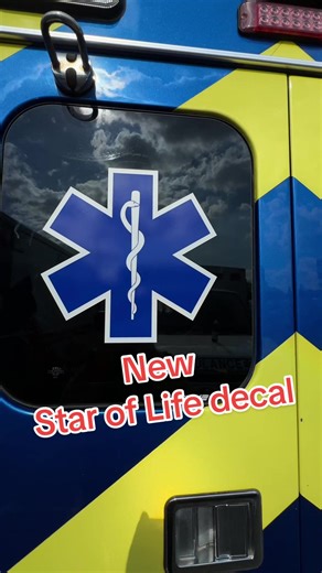 On today’s episode of Red Tag Fixer 🚑 we’re installing brand new Star of Life decals on the back of the ambulance. Details matter when it comes to safety and visibility—let’s get it done right. #RedTagFixer #AmbulanceMechanic #EMSFleet #StarOfLife #BehindTheScenes