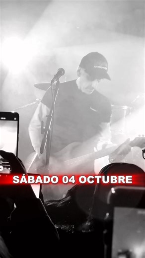 Este Sábado 04 de Octubre estaremos como @Leusemia ⚡️⚡️ en el centro de Lima - Vichama Conciertos. Entradas 🎟🎟 al whatsapp 991739930 Nos vemos 👍 | Daniel F