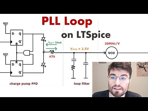 PLL Phase Locked Loop on LTSpice