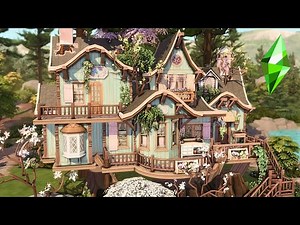Enchanted Fairy Tree House 🌱 | The Sims 4 - Speed Build (NO CC)