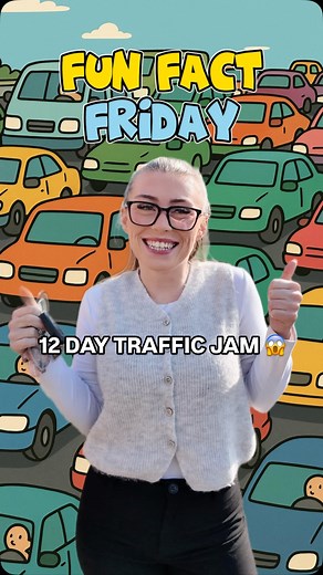 Welcome to Fun Fact Friday! Did you know the world’s longest traffic jam happened in Beijing and stretched over 60 miles? It lasted a jaw-dropping 12 days back in 2010! Drivers were moving at just 0.6 miles per day — talk about a test of patience! #autoworks #fyp #mechaniclife #foryoupage #carsofinstagram #garagelife #mechanic #carlife #carfacts #cargram #DidYouknow | Auto Works HQ