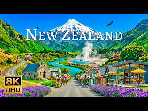 New Zealand 8K Ultra HD | Majestic Mountains, Emerald Lakes & Breathtaking Landscapes