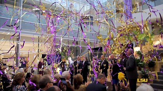 LSU is proud to introduce the newly renovated and expanded Patrick F. Taylor Hall! The facility now measures more than 400,000 square feet and is one of the largest freestanding engineering academic buildings in the United States. | LSU