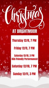 23 reactions · 12 shares | Christmas at Brightmoor weekend is here! Here's a schedule of, God Bless Us Everyone, performances coming up, starting with the first performance tonight at 7 PM! #christmasatbrightmoor #brightmoorchristianchurch #brightmoorchurch | Brightmoor Christian Church | Facebook