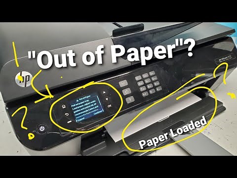 Fix HP 4630 Printer Paper Jam or Mispick and ADF Feed Problems