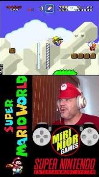 PHASE 1-3 "LEARNING TO JUMP" | "SUPER MARIO WORLD" #hack #snes #mario #gaming #retro #shorts