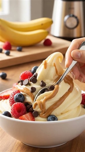 Best Banana Nice Cream – Easy 3-Ingredient Healthy Dessert Recipe