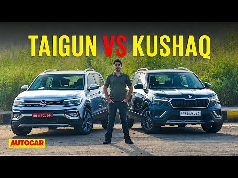 Volkswagen Taigun vs Skoda Kushaq - Which is the 1.0 to buy? | Comparison | Autocar India
