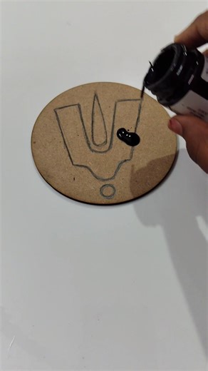 4/7 art&craft✨ series || tissue art on MDF board || pongal holidays ||