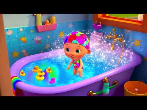 Scrub A Dub Dub | Bath Song | Kids Songs & Nursery Rhymes by Steady Fun TV