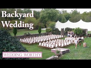 Planning a Backyard Wedding at Hillside Farm | WEDDING WORTHY