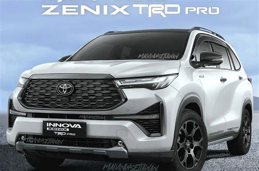 Digimod Toyota Innova Zenix Versi TRD Pro, Gagah Pakai Pelek RAV4 - Gridoto