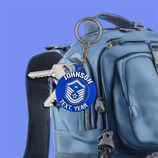 Personalized Air Force First Sergeant Keychain, First Sergeant Keychain, USAF First Sergeant Gift, Air Force Promotion Gift - Etsy