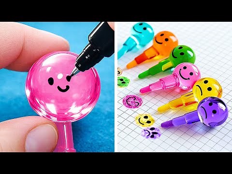 🌟 TRENDING RAINBOW DIYs 🌈 Easy Colorful Crafts for School & Home