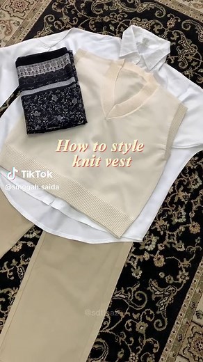Knit Vest Alaa Korea: Fashion Inspiration and Outfit Ideas