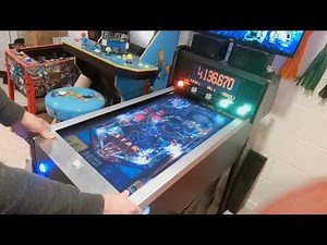 Fully outfitted virtual pinball machine with Cleveland Software Design Components