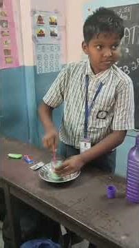 Water with Eno Experiment (Volcano)