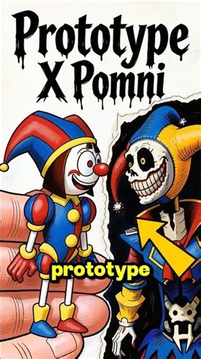 Prototype x Pomni Siblings? 👫🏻[Poppy Playtime]