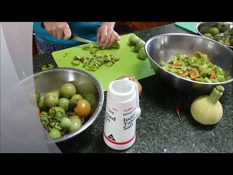 The Ultimate Green Tomato Chutney Experiment