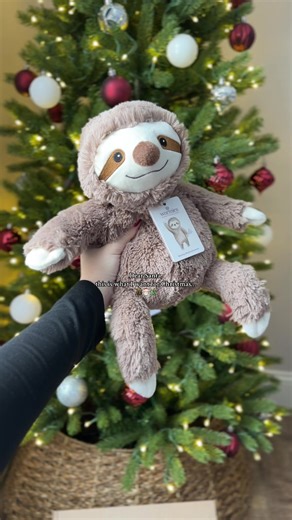 🦥 Cuddle up with the coziest sloth ever! The Sloth Warmies is microwavable, lavender-scented, and perfect for snuggles, naps, and calming moments.💤💗 @Warmies #Warmies #SlothWarmies #CozyComfort #CalmingGift #SnuggleBuddy